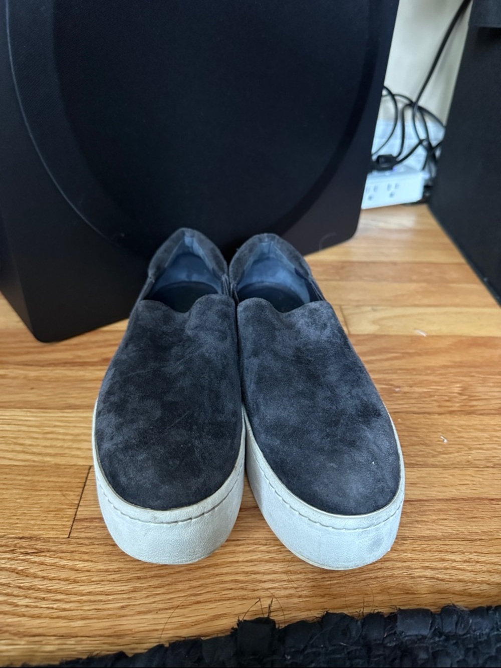 Vince slip on sneakers size 6 1/2 suede
